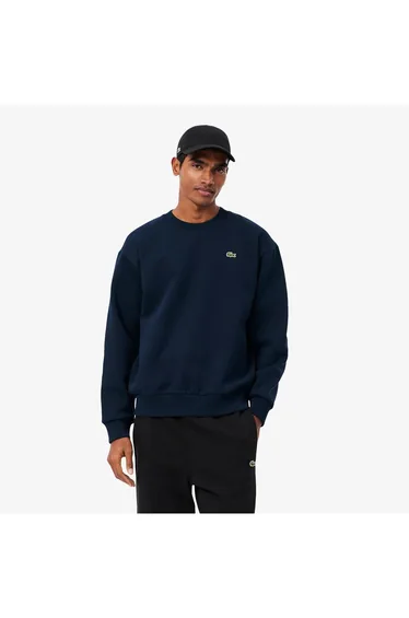 Crew Neck Sweatshirt Navy Blue