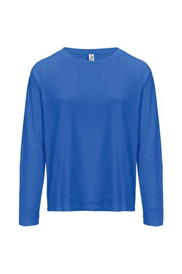 SOLS Womens/Ladies Monarch Long-Sleeved T-Shirt - Royal Blue