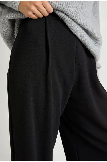 بنطلون بأرجل عريضة - لطويلات القامة