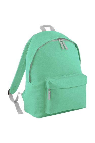Bagbase Original Plain Backpack - Mint Green/Light Grey