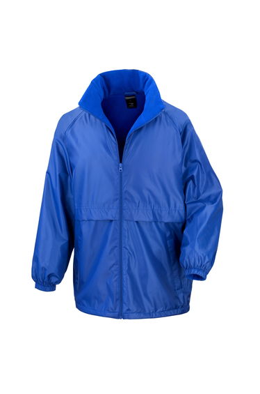 Result Core Mens Microfleece Lined Waterproof Jacket - Royal Blue