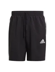 Men's adidas Aeroready Essentials Chelsea 3-Stripes Shorts in Black - 3