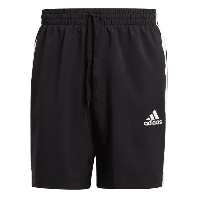 Men's adidas Aeroready Essentials Chelsea 3-Stripes Shorts in Black - 2