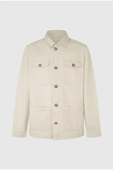 Bingham Over Shirt Ecru