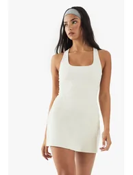 DSGN Studio Ultra Sculpt Tennis Dress - ecru - 1