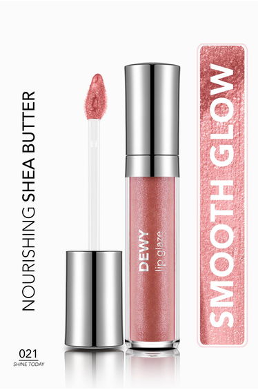 Dewy Lip Glaze Nourishing Lip Gloss - 021 Shine Today!