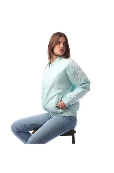 Women's adidas Peloton Bomber Jacket in Green