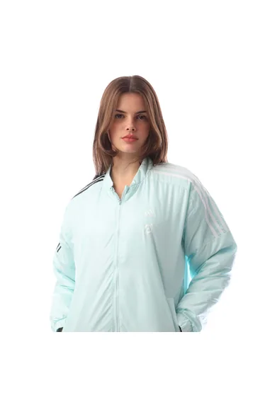 Women's adidas Peloton Bomber Jacket in Green