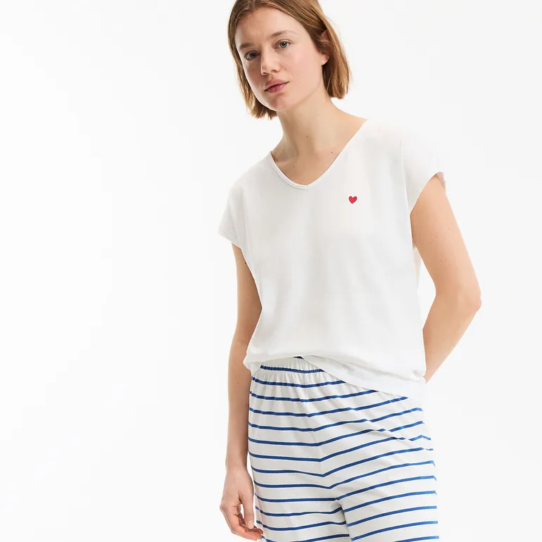 Pyjamas in Pure Cotton Jersey - 2