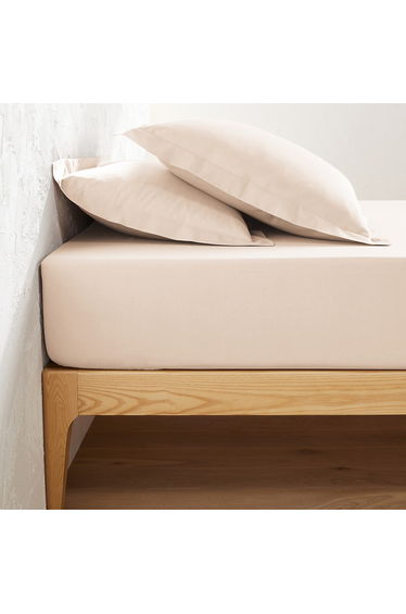 Scenario Plain Cotton Fitted Sheet For Deep Mattresses (32cm)
