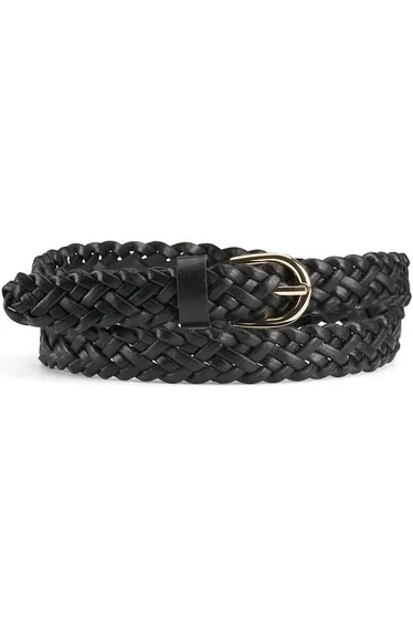 Avery Braided Leather Belt