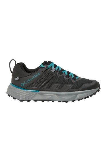 Columbia Womens/Ladies Facet Leather Trainers - Black/Teal