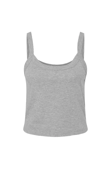 Bella + Canvas Womens/Ladies Spaghetti Strap Tank Top - Athletic Grey