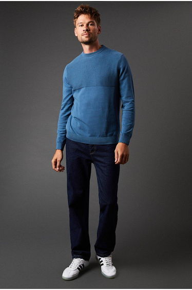 Link Yoke Crew Neck Jumper