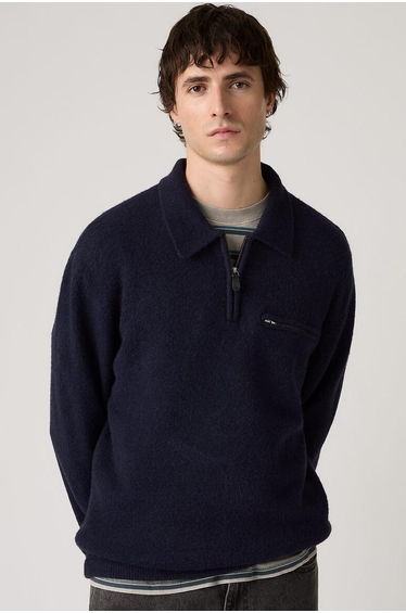 Boulder Half Zip Polo Jumper