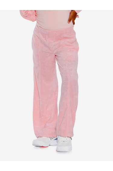 Girls Knit Trousers in Pink