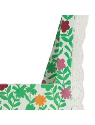 Floral Cotton Pinafore Dress - 3