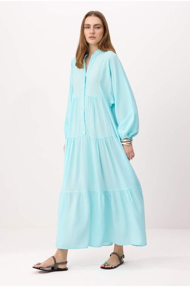Mint Viscose Woven Dress