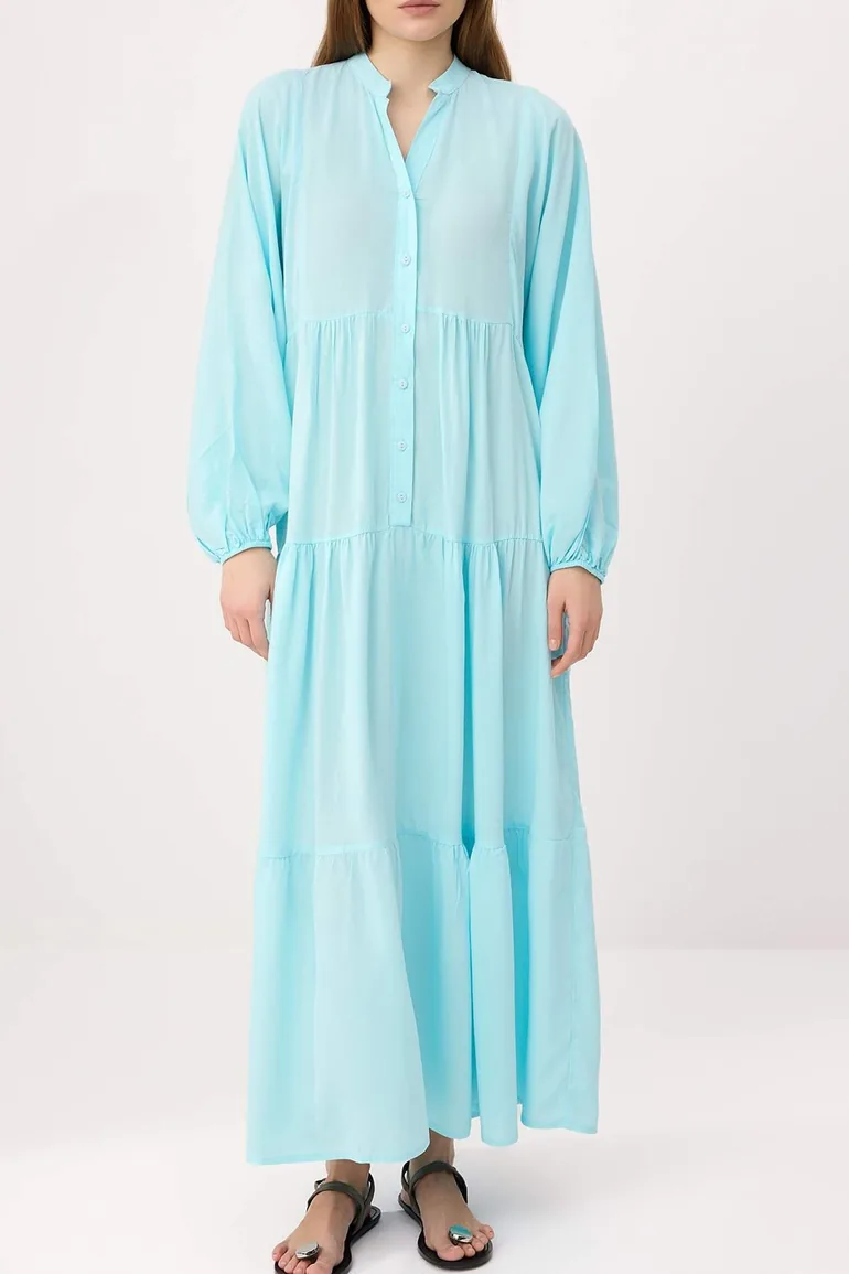 Mint Viscose Woven Dress - 2