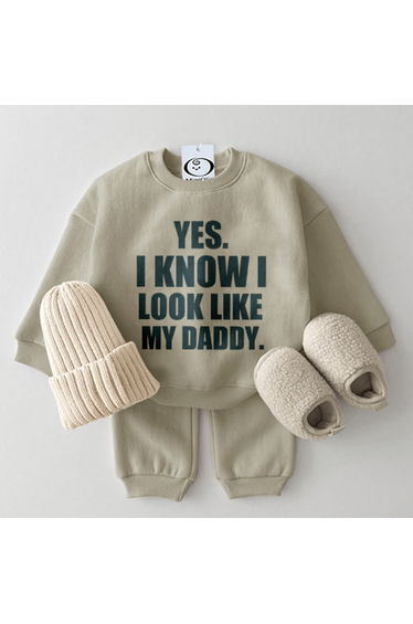 YES I LOOK LIKE MY DADDY Baby 2-Piece Set