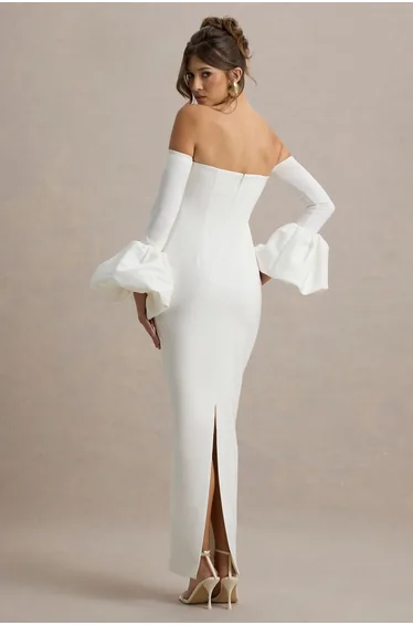 فستان كلوب ال لندن قطن بيج بفتحه خلفيه