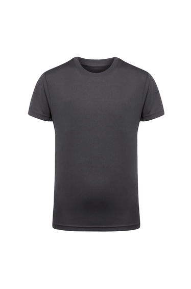 TriDri Unisex Childrens/Kids Performance T-Shirt - Charcoal