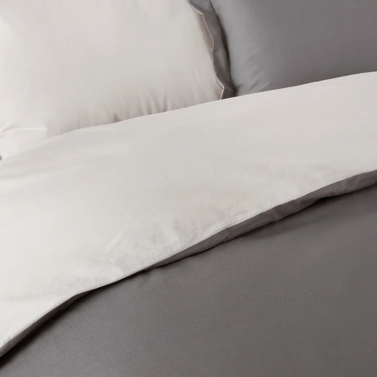 غطاء وسادة بوجهين بقطن - 8