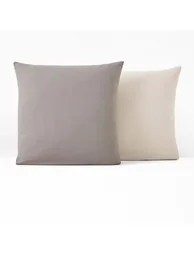 غطاء وسادة بوجهين بقطن - 6