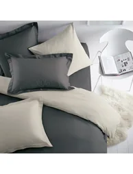 غطاء وسادة بوجهين بقطن