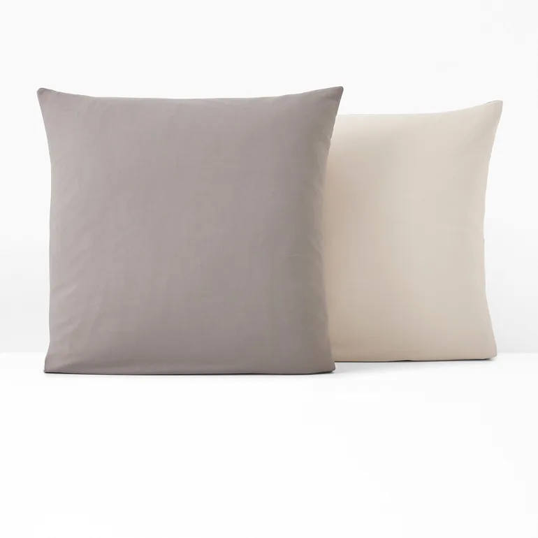 غطاء وسادة بوجهين بقطن - 1