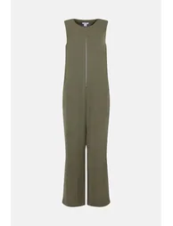 Topstitch Zip Jumpsuit - 3