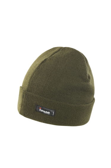 Result Unisex Lightweight Thermal Winter Thinsulate Hat (3M 40g) (Pack of 2) - Olive