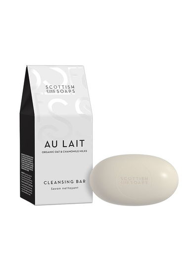 Scottish Fine Soaps Au Lait Cleansing Bar 100g in Carton