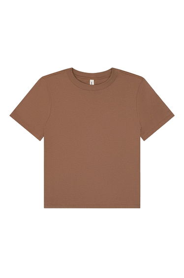 Bella + Canvas Womens/Ladies Heavy Boxy T-Shirt - Vintage Brown