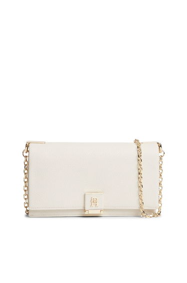 Her Chain Crossover Bag Soft Cream