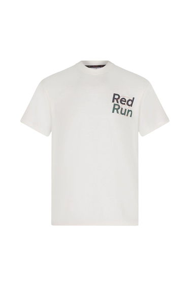 Red Run Womens/Ladies Redrun Oversized T-Shirt - White