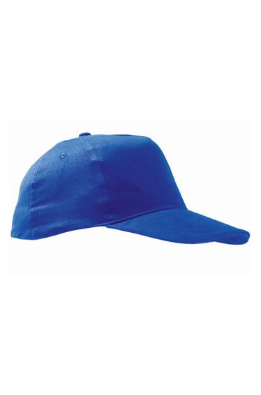 SOLS Unisex Sunny 5 Panel Baseball Cap - Royal Blue