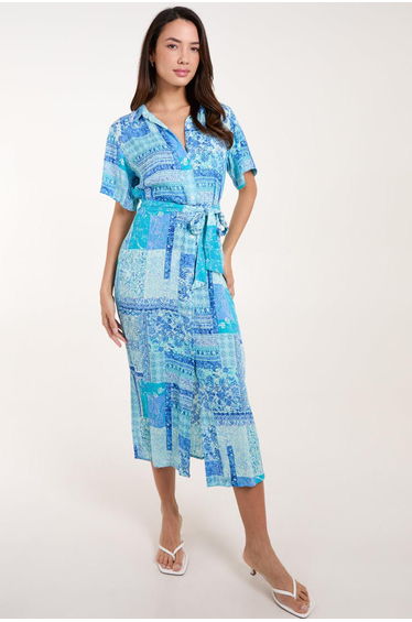 Button Through Shirt Dress