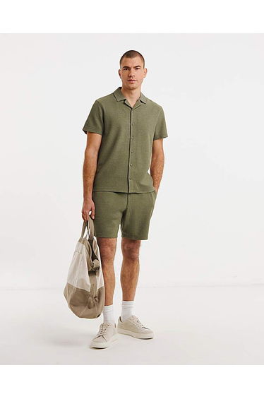 Textured Jersey Shirt