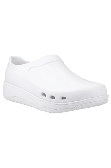 شبشب سلايد فيت فلوب باللون الأبيض