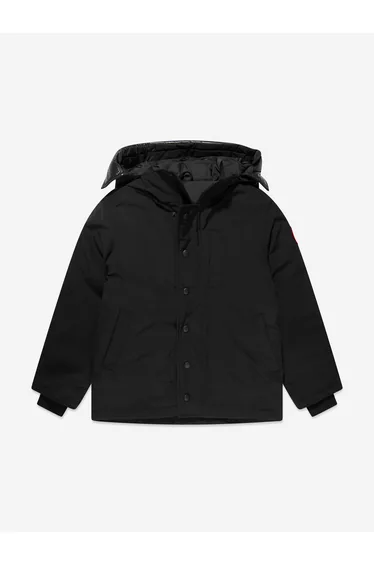 Kids Logan Parka in Black