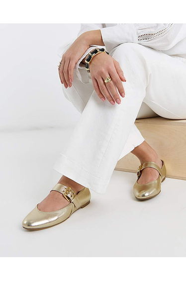 Mary Jane Ballerinas Extra Wide Fit