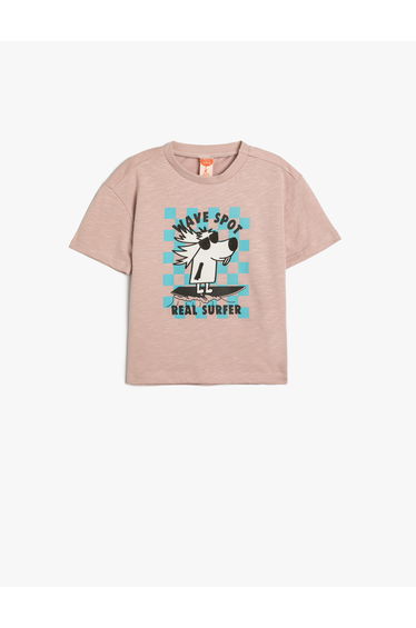Printed Cotton T-Shirt