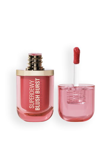 Revolution Superdewy Blush Plump Serum Liquid Blush Watermelon Pop Coral
