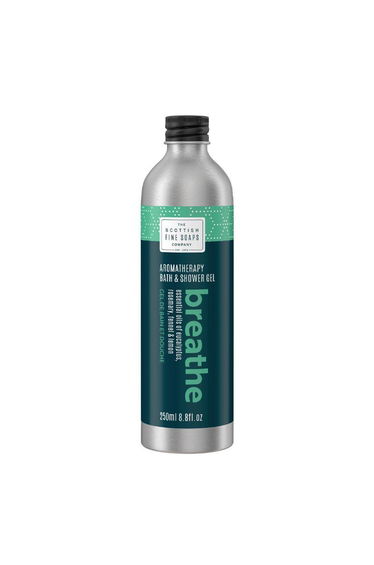 Scottish Fine Soaps Aromatherapy Breathe Bath & Shower Gel 250ml