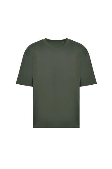 Awdis Mens 100 Oversized T-Shirt - Earthy Green