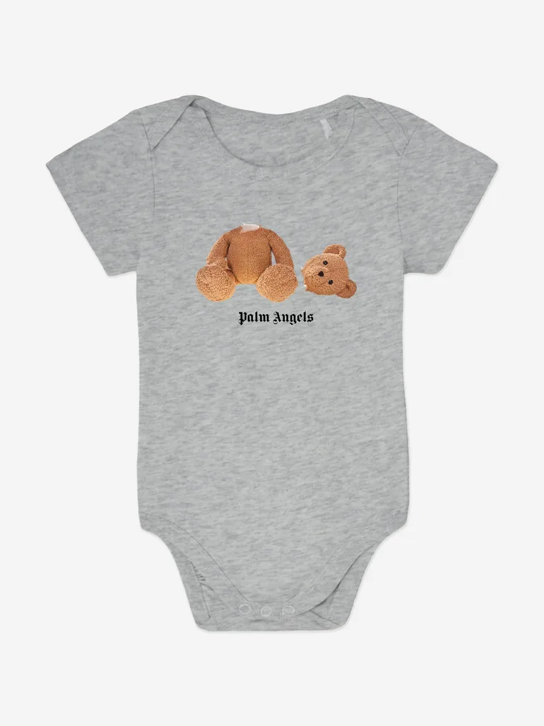 Palm Angels Baby Boys Bear Tri-Pack Bodysuit Set in Beige - 4
