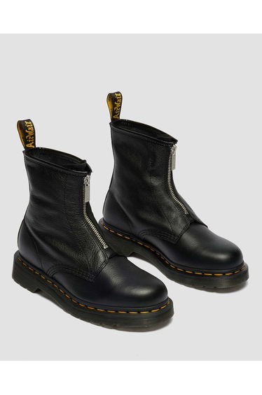 1460 Zip-Up Ankle Boots in Virginia Leather