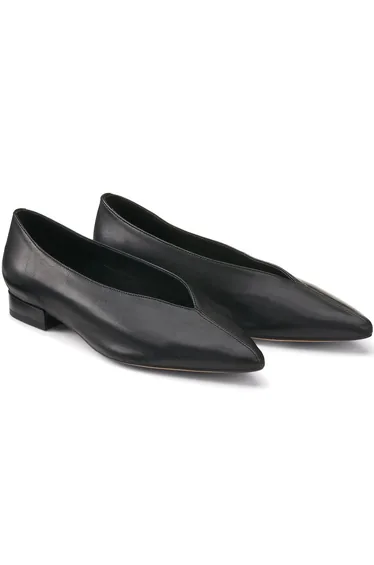 حذاء فلات أسود