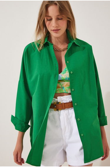 Shirt - Green - Oversize